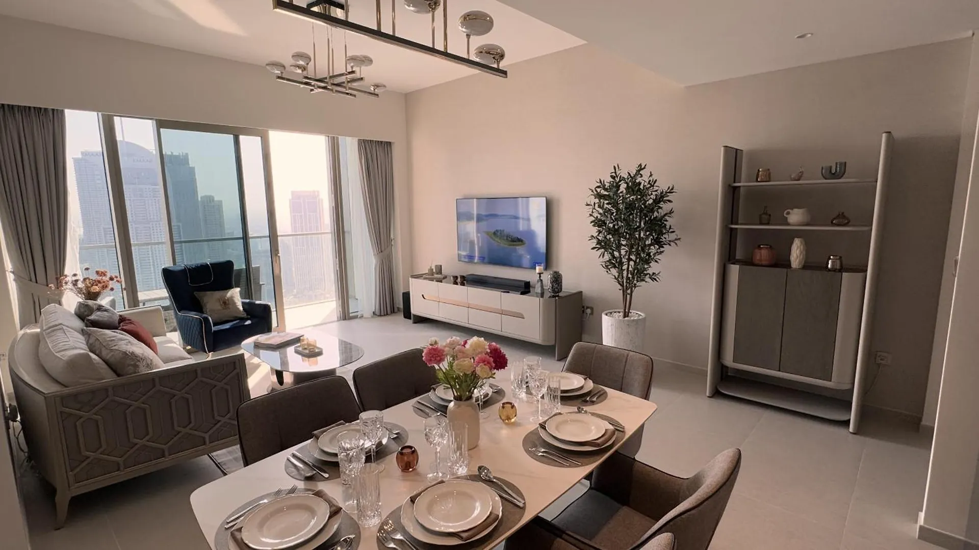 Vayk - Luxe 2Br With Burj & Fountain Views In Downtown'S Grande Signature Dubai